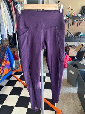 Victoria's Secret Purple High-Waist Leggings